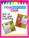 Read Something Cool This Summer! End of the year craftivity!