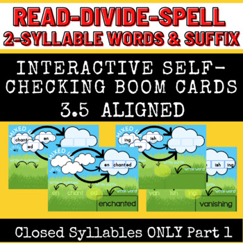 Preview of Read & Spell Boom Multi-syllabic Closed syllable Suffix 3.5