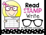 Read Stamp Write - Kindergarten Sight Word Activity