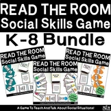 Read The Room Social Skills Games Kindergarten - 8th Grade Bundle