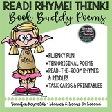 Read! Think! Rhyme! Book Buddy/Partner Poem Booklet & Scoo