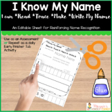 Name Practice in Kindergarten