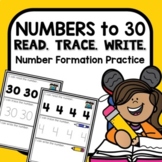 Read Trace Write Numbers 0-30