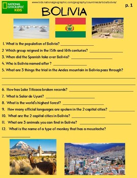 Preview of Read & Travel:    Bolivia
