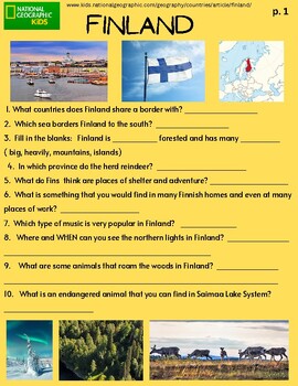 Preview of Read & Travel:  Finland