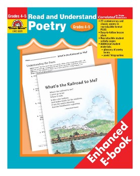 Preview of Read & Understand Poetry, Grades 4-5