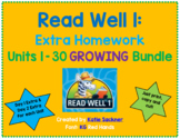Read Well 1 Intervention: Review or Extra Homework BUNDLE