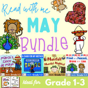 Preview of Read With Me May Spring Read Aloud & Activities BUNDLE