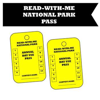 Preview of Read With Me National Park Pass