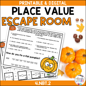 Fall(Autumn) Escape - Kids Escape Room Game Printable (Ages 5-8) –  PaperEscapeCo