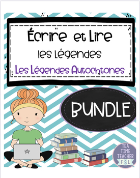 Preview of Read & Write First Nations Legends  FRENCH / FRANCAIS **BUNDLE**