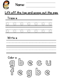 Read Write Inc. Handwriting Pages (e,l,h,r,j)