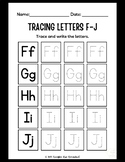 Read & Write Letters A-Z Pack