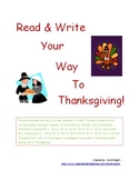 Read & Write Your Way To Thanksgiving