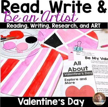 Preview of Read, Write, and BE AN ARTIST: The History of Valentine's Day
