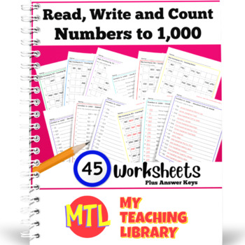 Preview of Read, Write and Count Numbers to 1,000