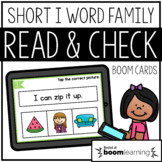 Read and Check {Short I} BOOM Cards Distance Learning