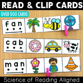 Read and Clip Phonics Center - Decodable Words - (Science 