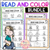Read and Color Bundle | Print & Digital | Google Slides