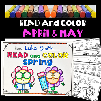 Preview of Follow Directions: Read, Draw and Color for Spring