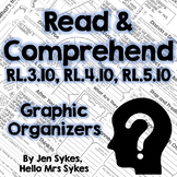 Read and Comprehend Fiction Graphic Organizers RL.3.10 RL.