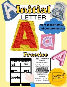 Preview of Read and Comprehend: Initial Letter A