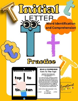 Preview of Read and Comprehend: Initial Letter T (Multiple Choice)