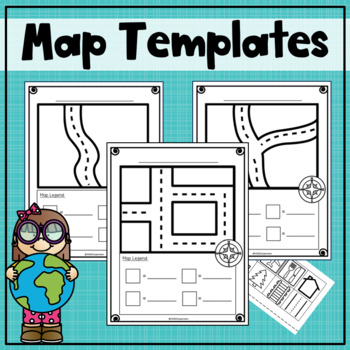simple maps for kids