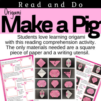 Preview of Read and Do: Origami--Make a Pig