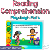Reading Comprehension Playdough Mats - Summer Set - Hands 