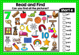 Read and Find Bundle: CVC & Long Vowels