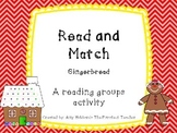 Read and Match- Gingerbread and Peppermint Candy