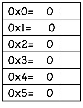 Read and Reveal Multiplication Facts by Allie's Awesome Activities