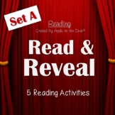 Read and Reveal - Set A - 5 Activities