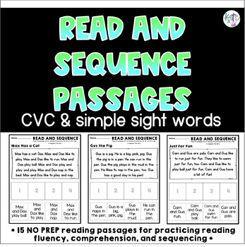 Sequence Printable Pack-initial sounds and sight words-editable