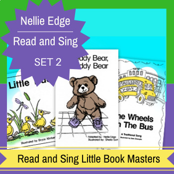 Nellie Edge Read And Sing Little Books Tm Set 2 By Nellie Edge Kindergarten