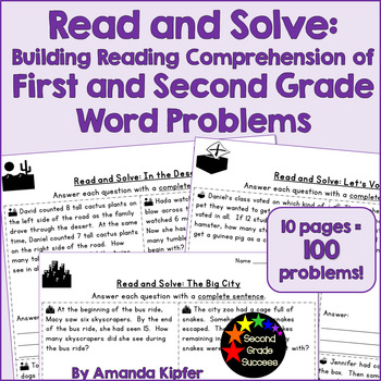 Preview of Read and Solve: Building Reading Comprehension of Word Problems