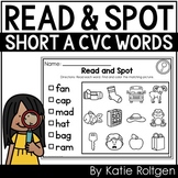 Read and Spot {Short A CVC Words}