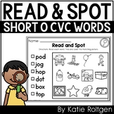 Read and Spot {Short O CVC Words}