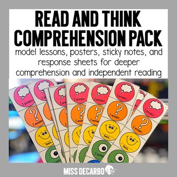 Preview of Read and Think Comprehension Pack - Distance Learning