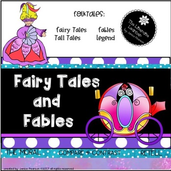 Preview of Read and Write About Folktales, Fables and Fairy Tales 2nd and 3rd Grade