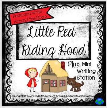 Preview of Read and Write Around the Room Little Red Riding Hood