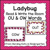 Read and Write the Room with ou/ow Dipthongs