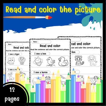 Preview of Read and color