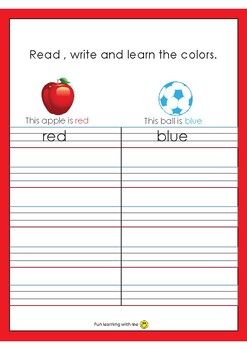 Preview of Read and write colors