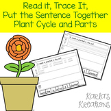 Read it, Trace It, Put the Sentence Together: Plants Theme