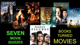 Movie Quiz/Guides: SEVEN Books that Became Movies $$$BUNDLE $$$