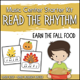 Read the Rhythm to Earn the Fall Food - Thanksgiving Rhyth