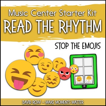 Preview of Read the Rhythm to Stop the Emojis - Rhythm Centers