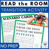 Read the Room: Classroom Behavior Management Activity for 
